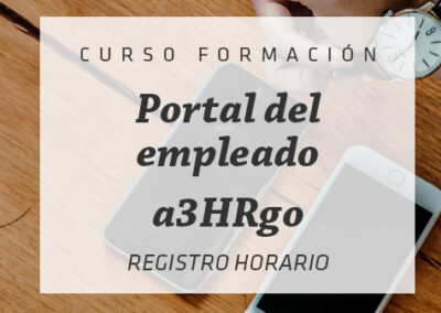 Registro Horario con el Portal del Empleado a3HRgo