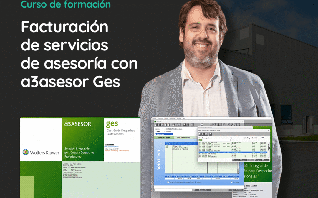 Curso Iniciación: Facturación de servicios de asesoría con a3asesor Ges