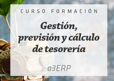 Gestión, previsión y cálculo de tesorería en a3ERP