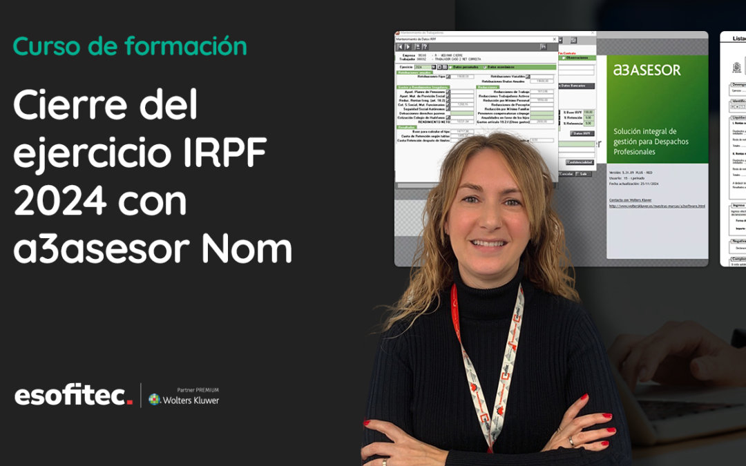 Cierre de año y regularización de IRPF en a3asesor Nom