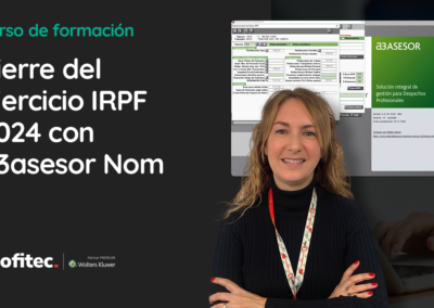 Cierre de año y regularización de IRPF en a3asesor Nom