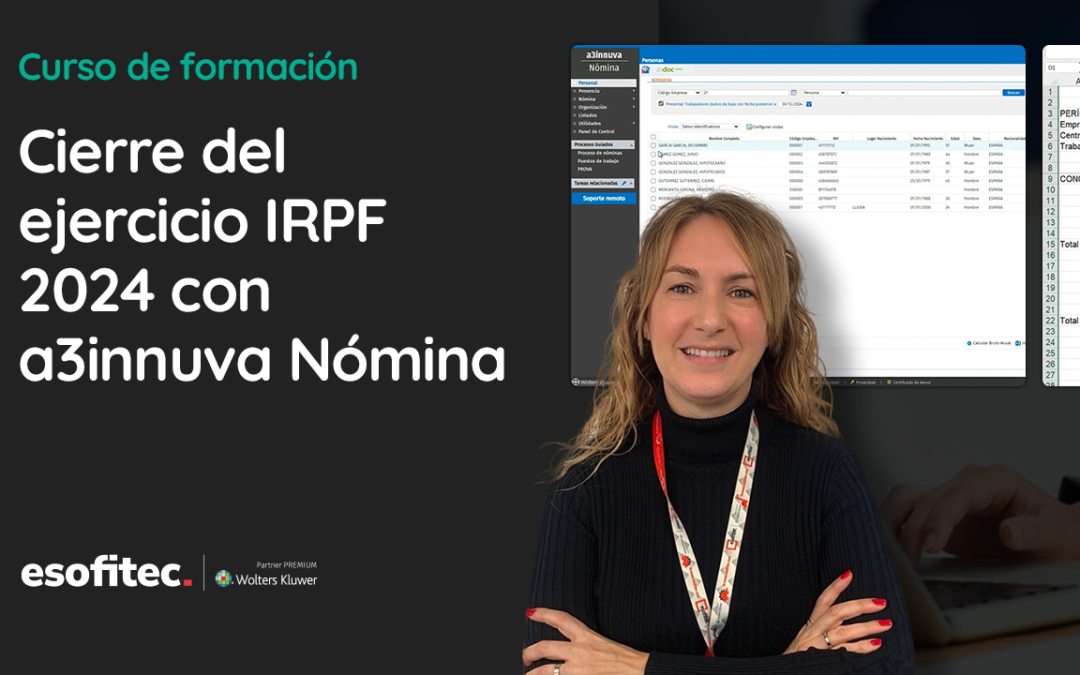 Cierre de año y regularización de IRPF en a3innuva Nómina