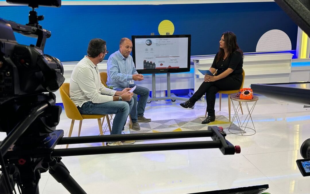 Manel Caballero, CEO de Esofitec en el programa de televisión Sense Control