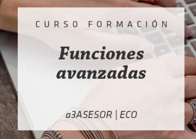 Curso avanzado a3asesor Eco. Contabilidad y fiscalidad para despachos