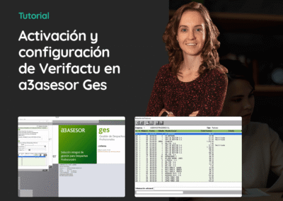 Activación y configuración de Verifactu en a3asesor Ges