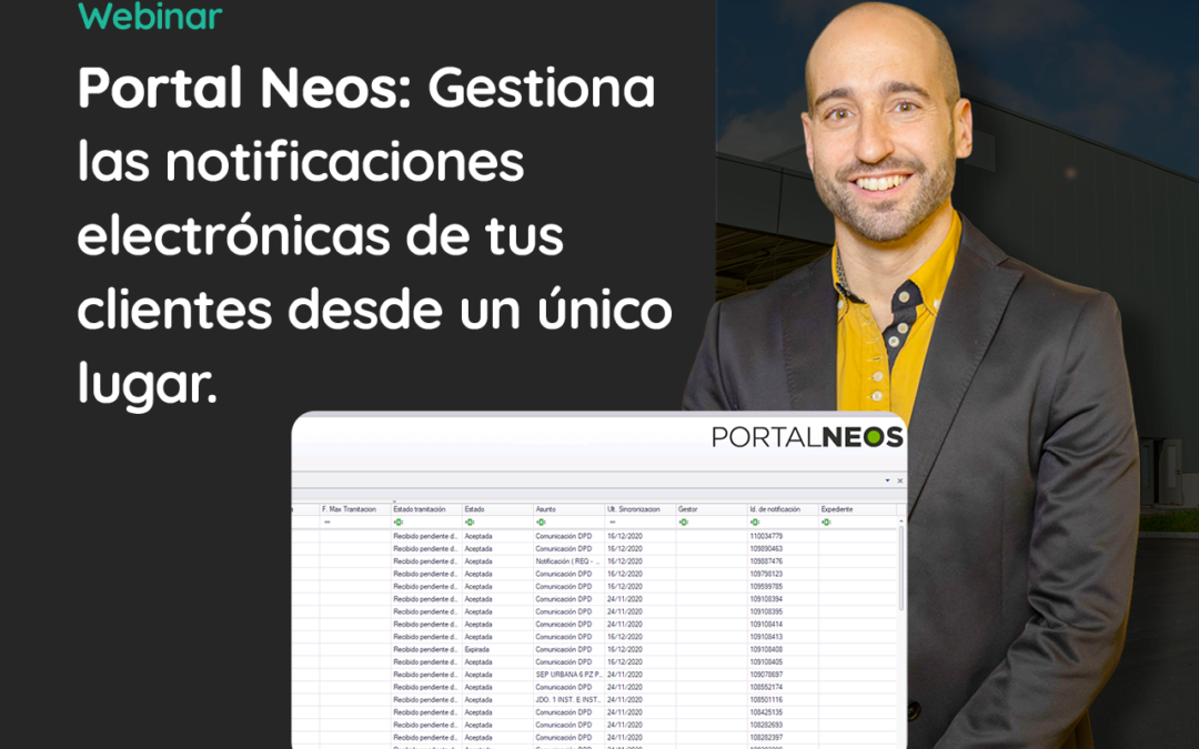 Vídeo webinar Descobreix el Portal Neos per a la gestió de notificacions electròniques