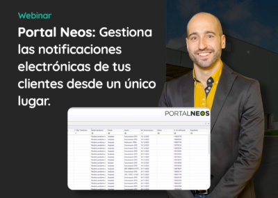 Vídeo webinar Descobreix el Portal Neos per a la gestió de notificacions electròniques